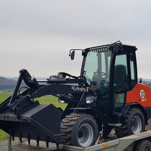 2,8 t Radlader mieten - Kubota RT280-2 2,8 t Radlader mieten - Kubota RT280-2